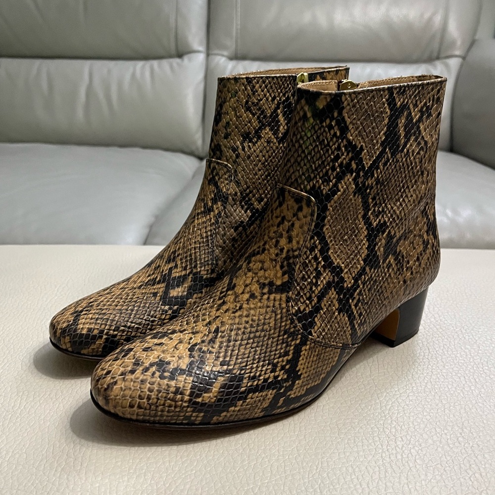 A.P.C. Women's Joey Leather Ankle Boots - Made in Portugal - EU 38/US 7.5